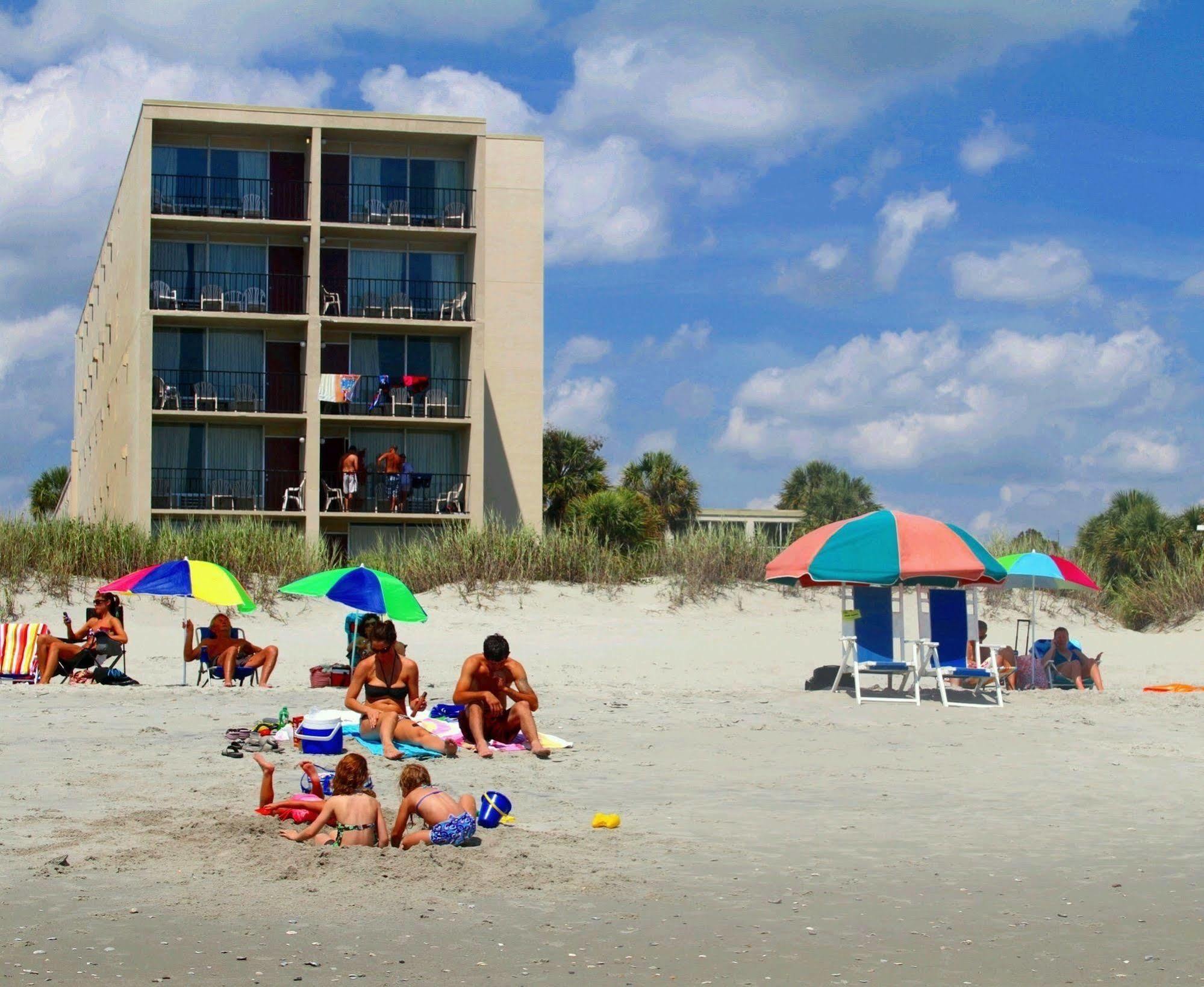 Oceanfront Viking Motel Myrtle Beach Exterior foto